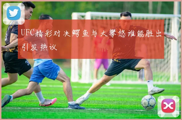 UFC精彩对决鳄鱼与大攀悠谁能胜出引发热议